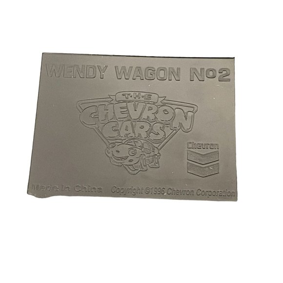 The Chevron Cars Collectible Toy Car 1996 Wendy Wagon No 2 1/2" x 3' X 2 1/2" - Picture 8 of 14
